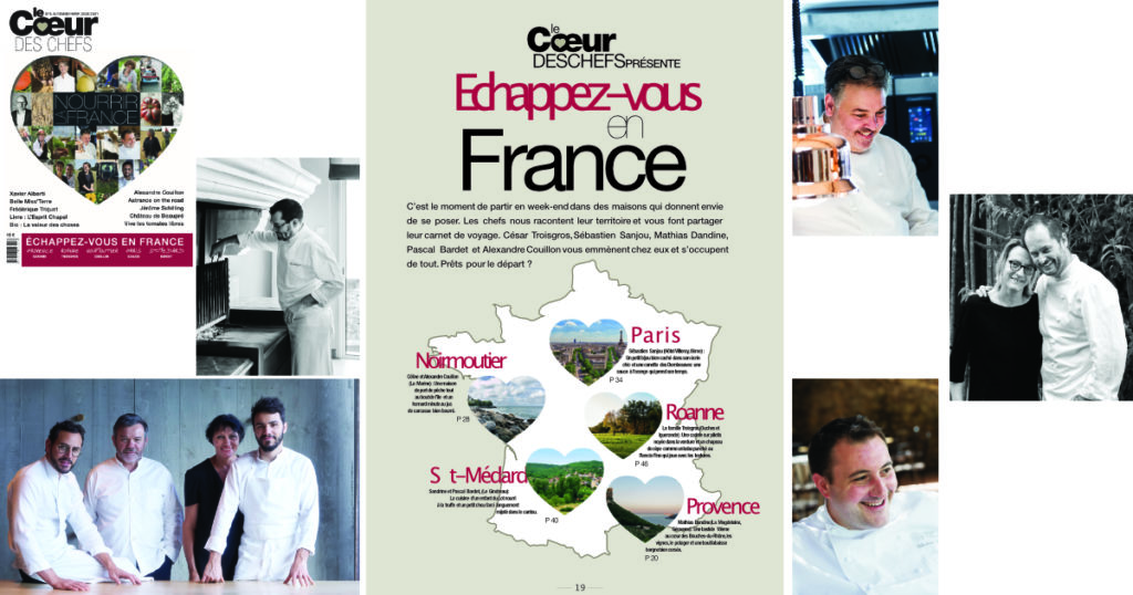 Echappez-vous en France avec Le Cœur des Chefs