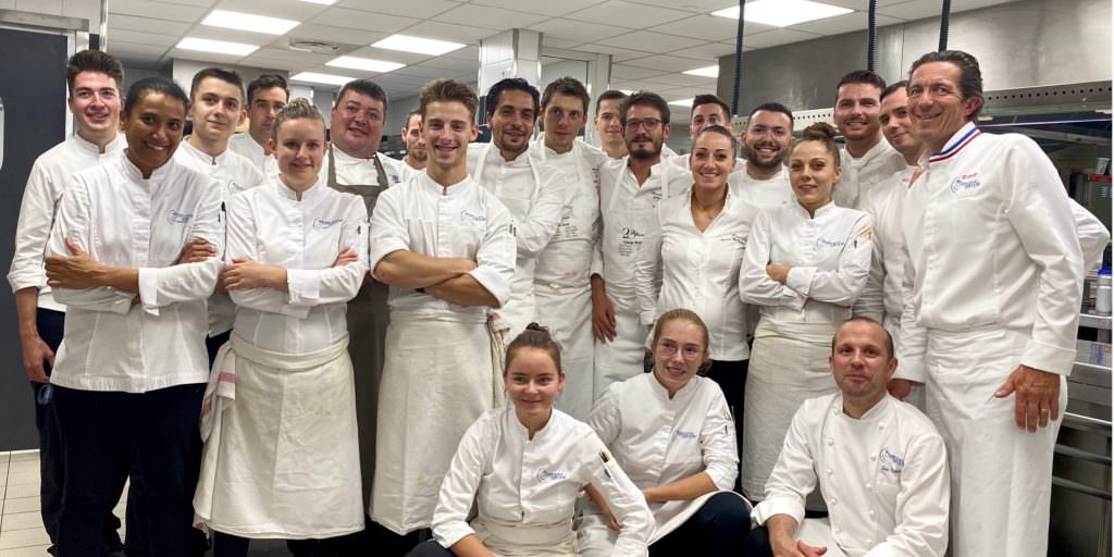 Les jeunes reviennent au Castellet chez Christophe Bacquié