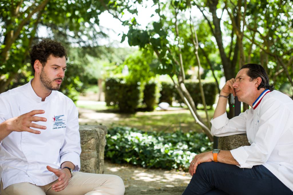 Le coaching de Camille Saint M’Leux chez Christophe Bacquié pour le S. Pellegrino Young Chef 