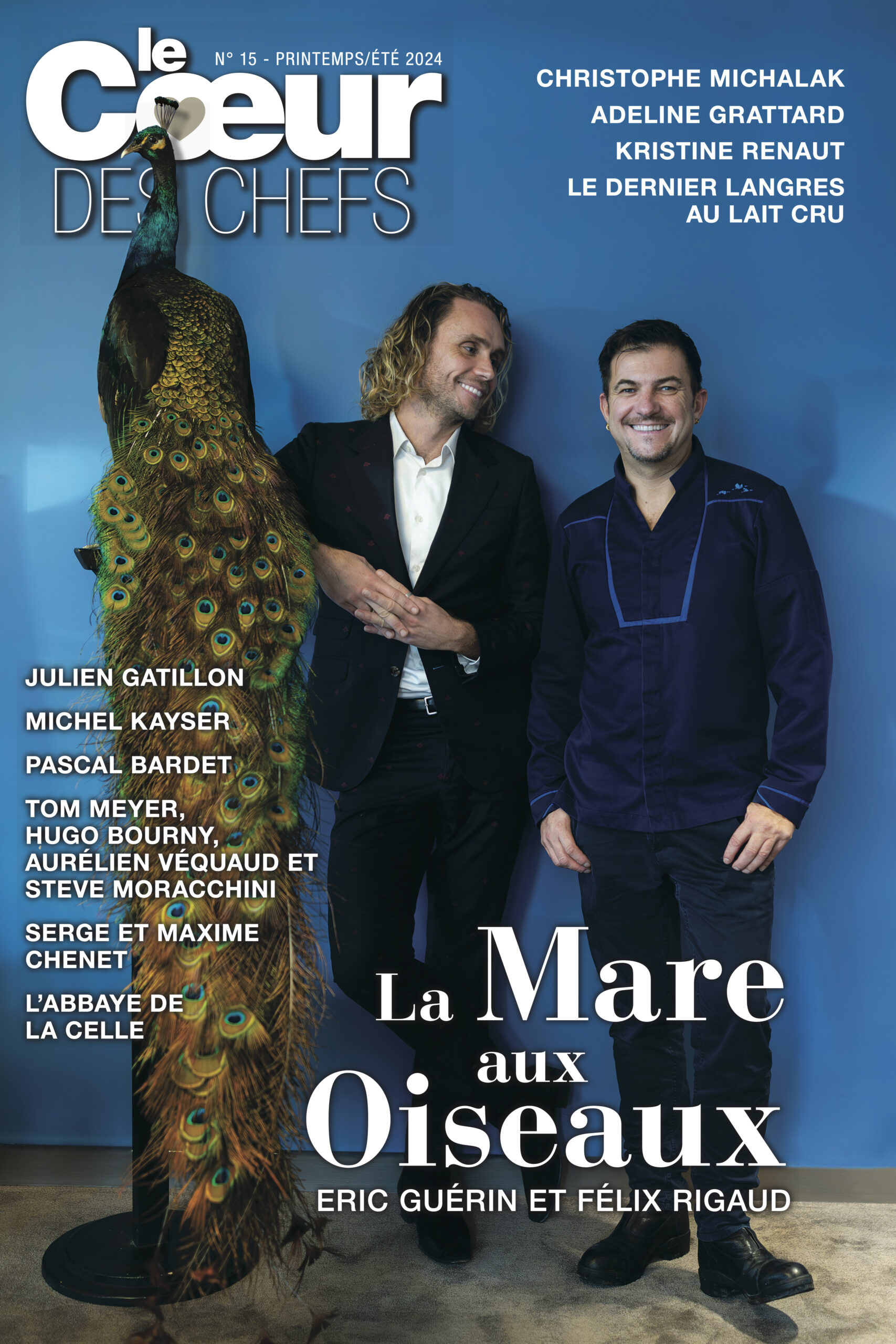 Commande : Revue du Coeur des Chefs - Parution n°15 Printemps/ Été 2024
