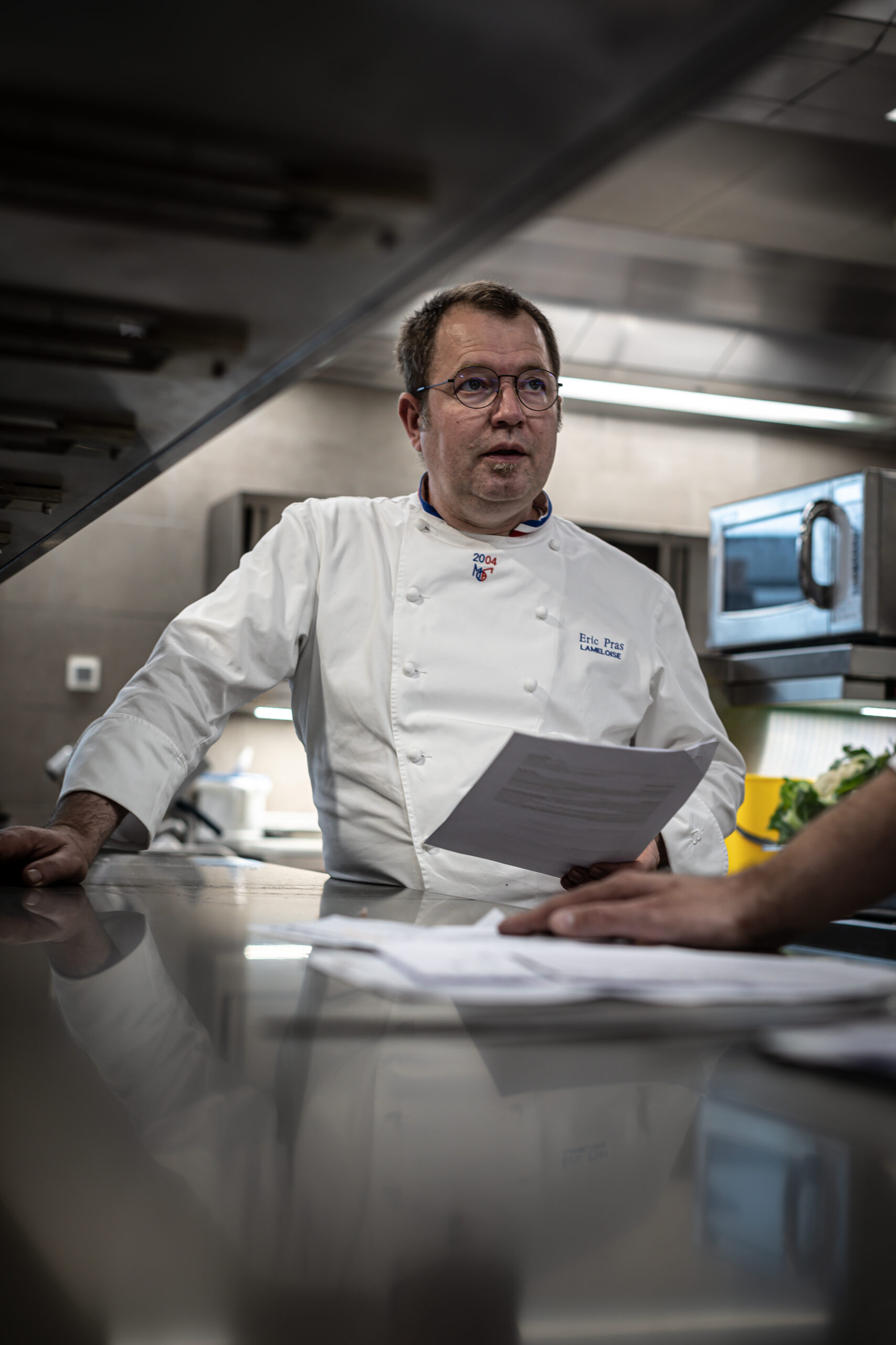 Eric Pras à Lameloise, à Chagny en Bourgogne - Le Cœur des Chefs