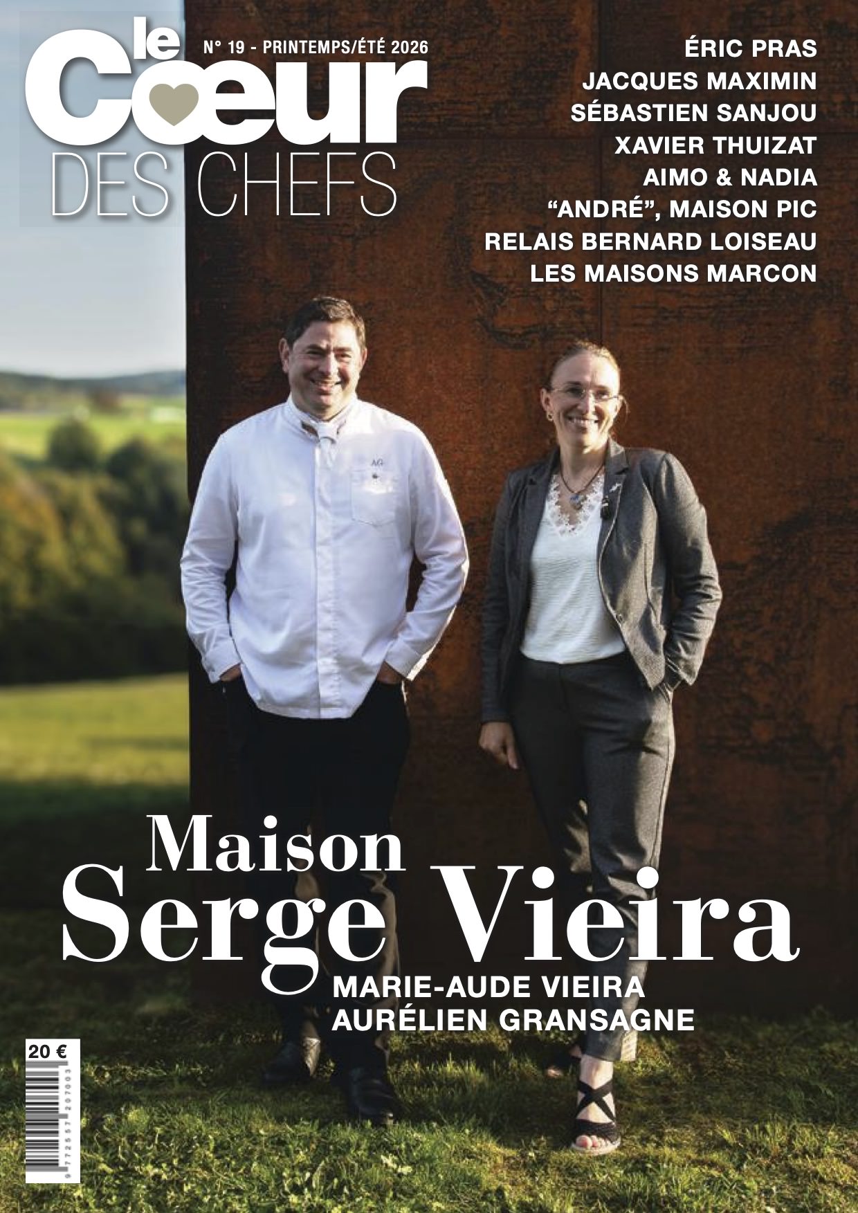 couverture n°19 Le Coeur des Chefs